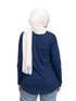 True Blue Printed Long - Sleeve Design 49 - Khotwh